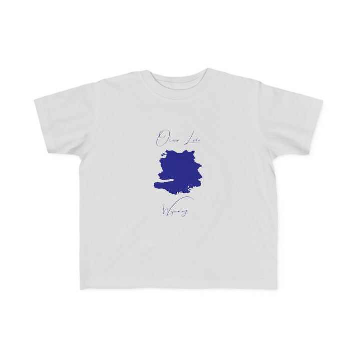 Wyoming  Ocean  Lake  Toddler  T-shirt  front  position  view  from  front  silver.webp