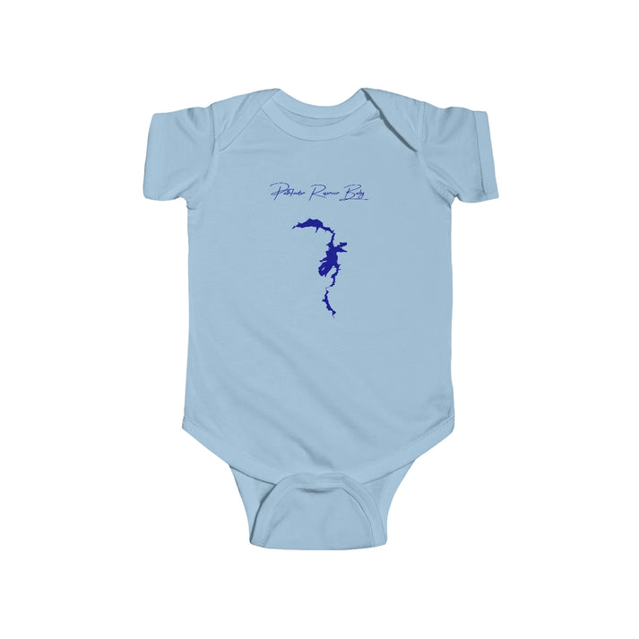 Wyoming  Pathfinder  Reservoir  Onesie  front  position  view  from  front  light  blue.webp