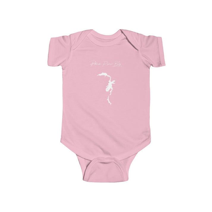 Wyoming  Pathfinder  Reservoir  Onesie  front  position  view  from  front  pink.webp
