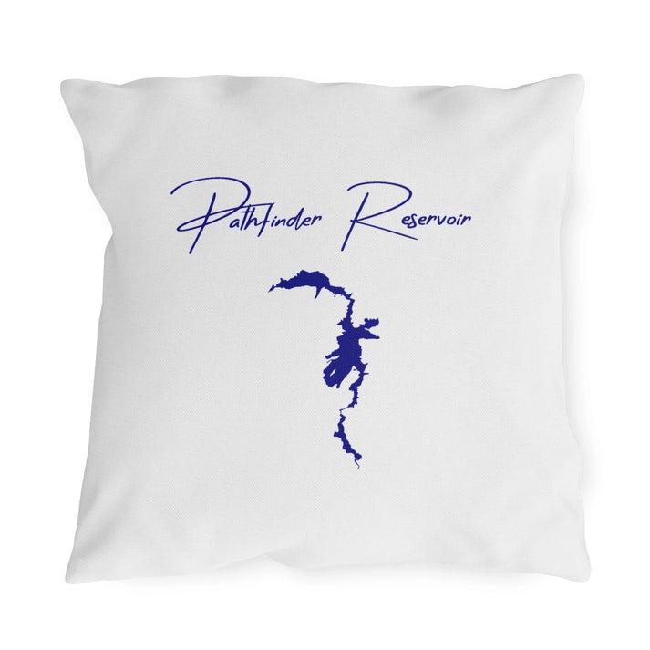 Wyoming  Pathfinder  Reservoir  Outdoor  Pillow  front  position  view  from  front  18  x  18.webp