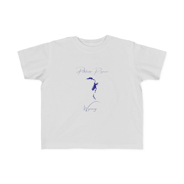 Wyoming  Pathfinder  Reservoir  Toddler  T-shirt  front  position  view  from  front  silver.webp