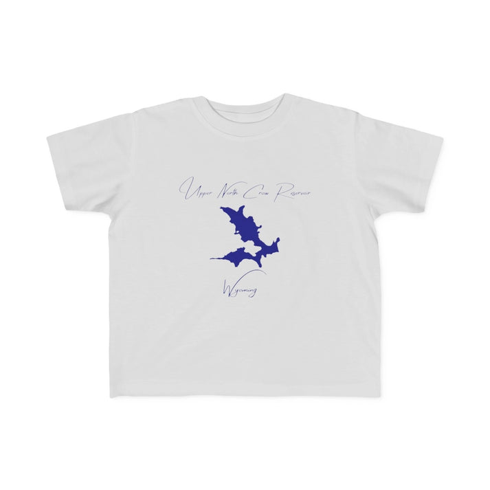 Wyoming  Upper  North  Crow  Reservoir  Toddler  T-shirt  front  position  view  from  front  silver.webp