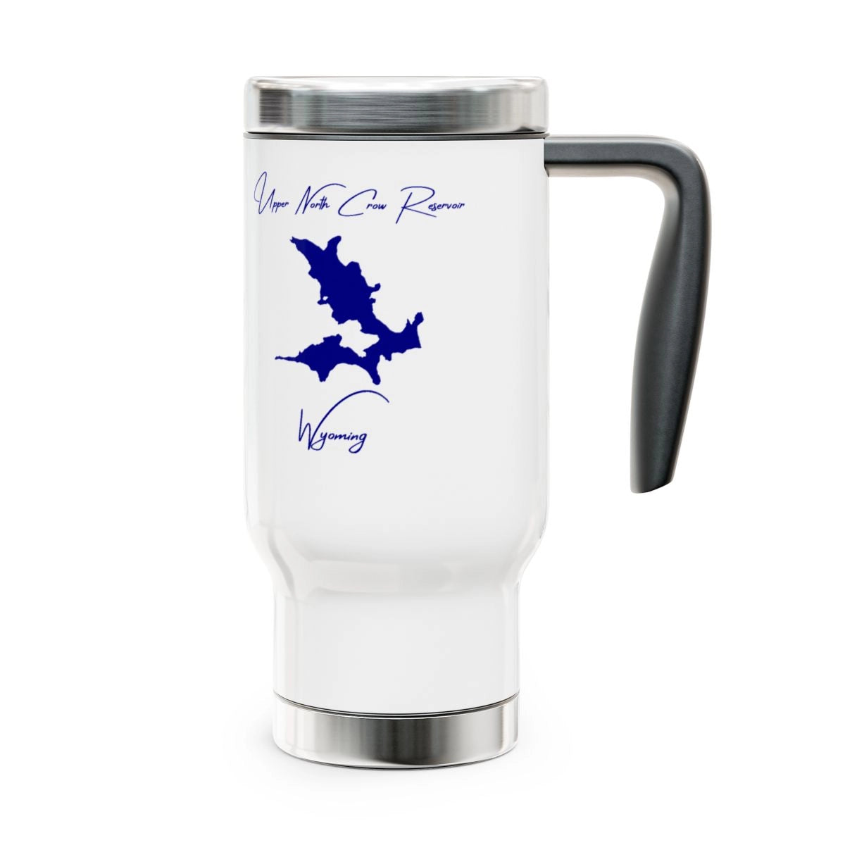 Wyoming  Upper  North  Crow  Reservoir  Travel  Mug  other  position  view  from  right  14oz.webp