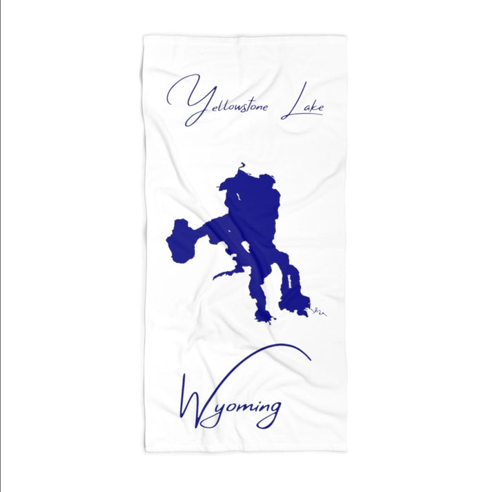 Wyoming  Yellowstone  Lake  Beach  Towel  front  position  view  from  front  36  x  72.webp