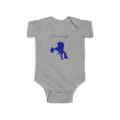 Wyoming  Yellowstone  Lake  Onesie  front  position  view  from  front  heather.webp