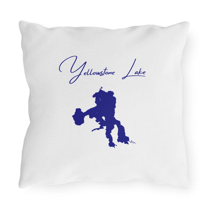 Wyoming  Yellowstone  Lake  Outdoor  Pillow  back  position  view  from  back  16  x  16.webp
