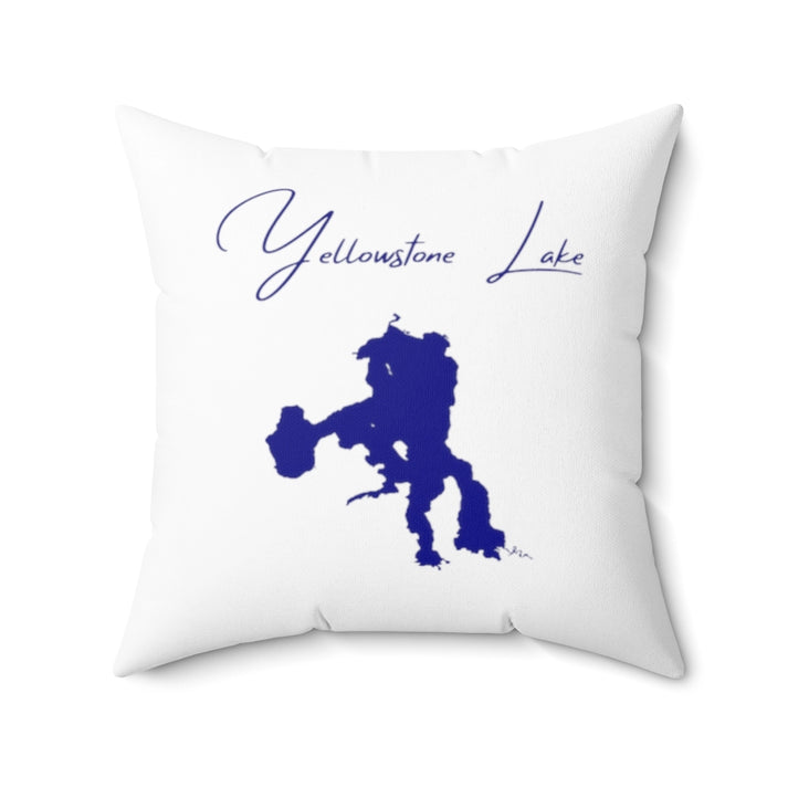 Wyoming  Yellowstone  Lake  Pillow  front  position  view  from  front  20  x  20.webp