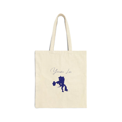 Wyoming  Yellowstone  Lake  Tote  Bag  back  position  view  from  back  15  x  16.webp