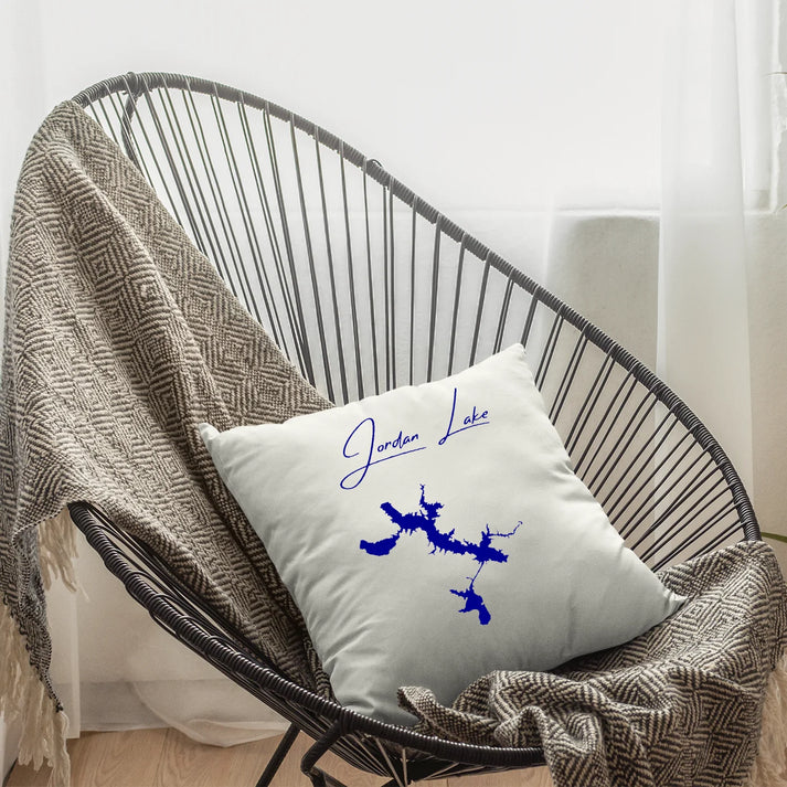 lifestyle image of Jordan Lake Alabama Pillow