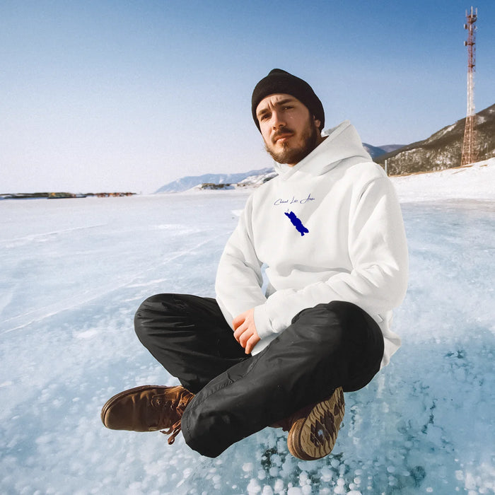 lifestyle image of Chilkoot Lake Alaska Hoodie