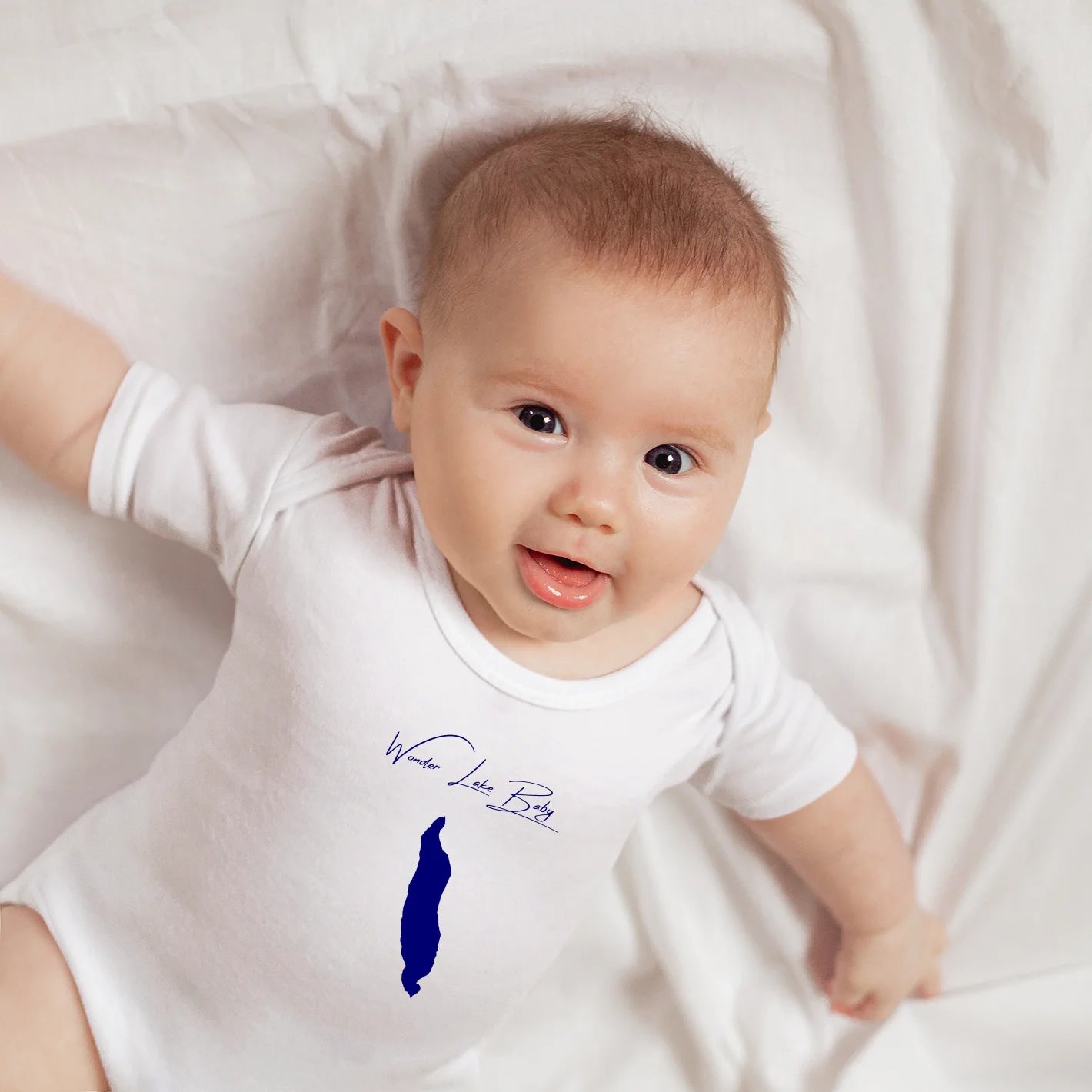 lifestyle image of Wonder Lake Alaska Onesie