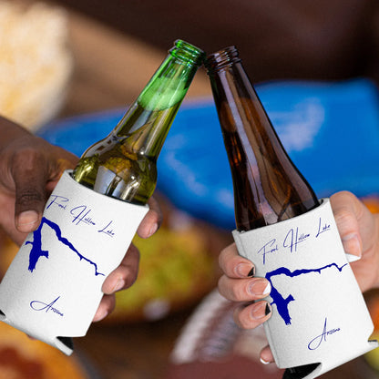 lifestyle image of Fool Hollow Lake Arizona Can Koozie