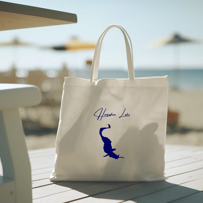 lifestyle image of Horseshoe Lake Arizona Tote Bag