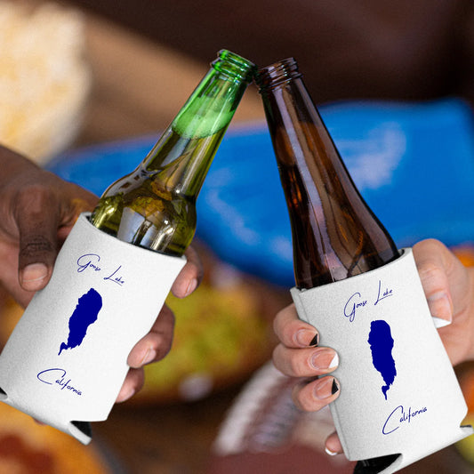 lifestyle image of Goose Lake California Can Koozie