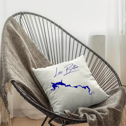 lifestyle image of Lake Britton California Pillow