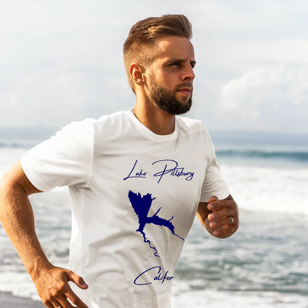 lifestyle image of Lake Pillsbury California T-shirt