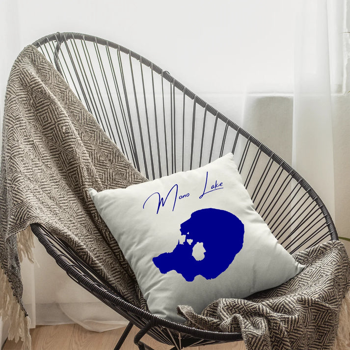 lifestyle image of Mono Lake California Pillow