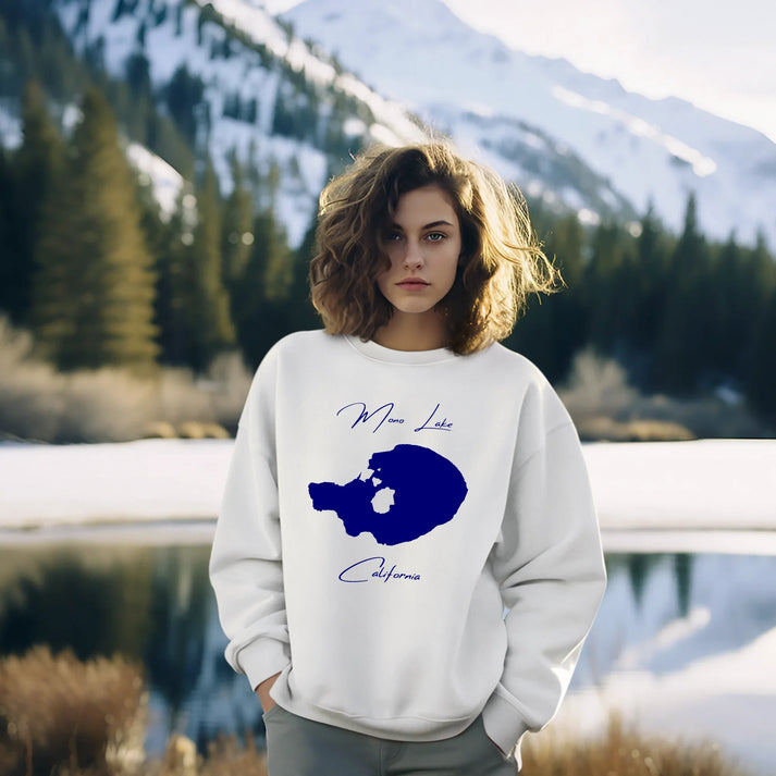 lifestyle image of Mono Lake California Sweatshirt