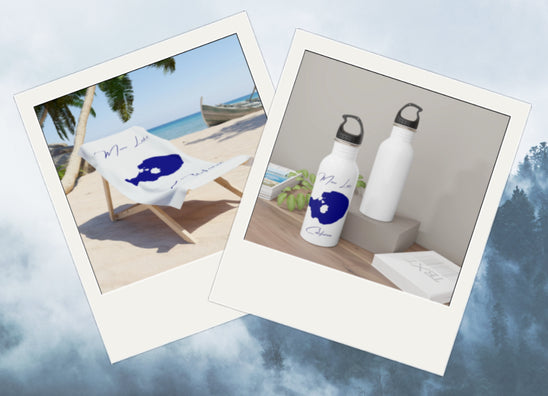 Product collage of Mono Lake