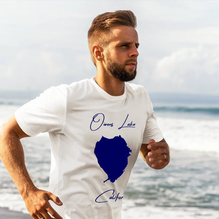 lifestyle image of Owens Lake California T-shirt