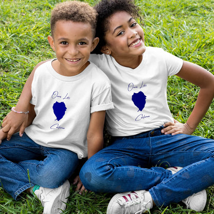 lifestyle image of Owens Lake California Youth T-shirt