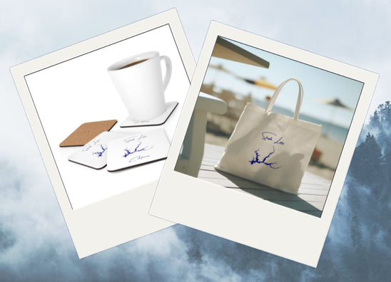 Product collage of Shasta Lake