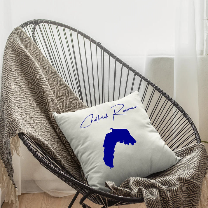 lifestyle image of Chatfield Reservoir Colorado Pillow