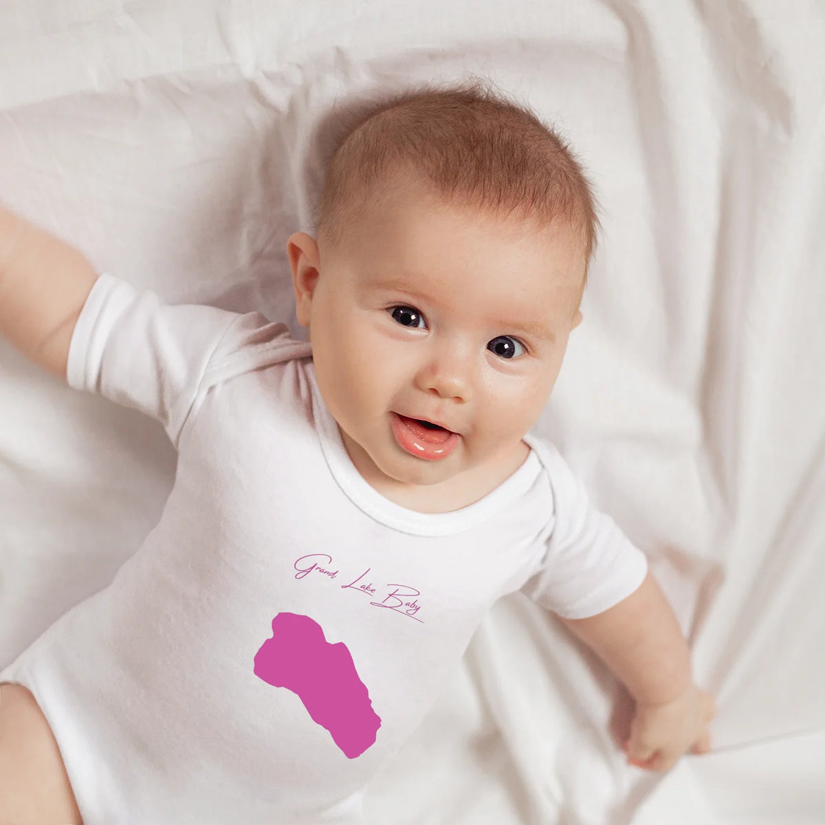 lifestyle image of Grand Lake Colorado Onesie