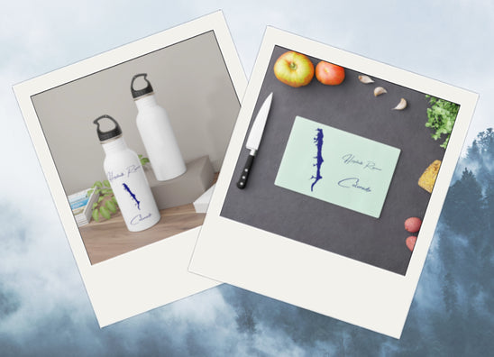 Product collage of Horsetooth Reservoir