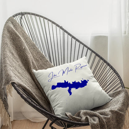 lifestyle image of John Martin Reservoir Colorado Pillow