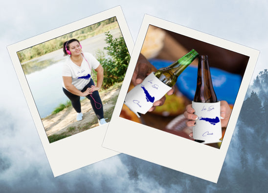 Product collage of Lake Estes