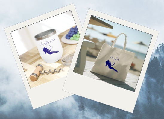 Product collage of Lake Granby