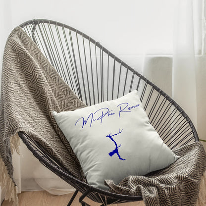lifestyle image of McPhee Reservoir Colorado Pillow