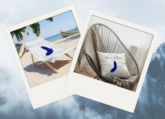 Product collage of Vallecito Reservoir