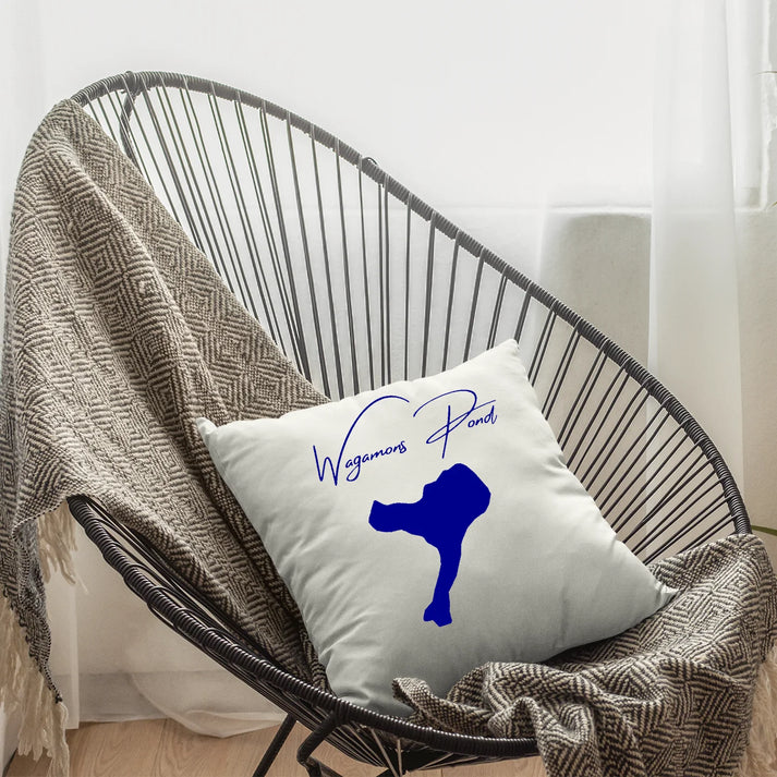 lifestyle image of Wagamons Pond Delaware Pillow