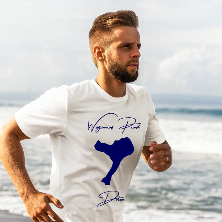 lifestyle image of Wagamons Pond Delaware T-shirt