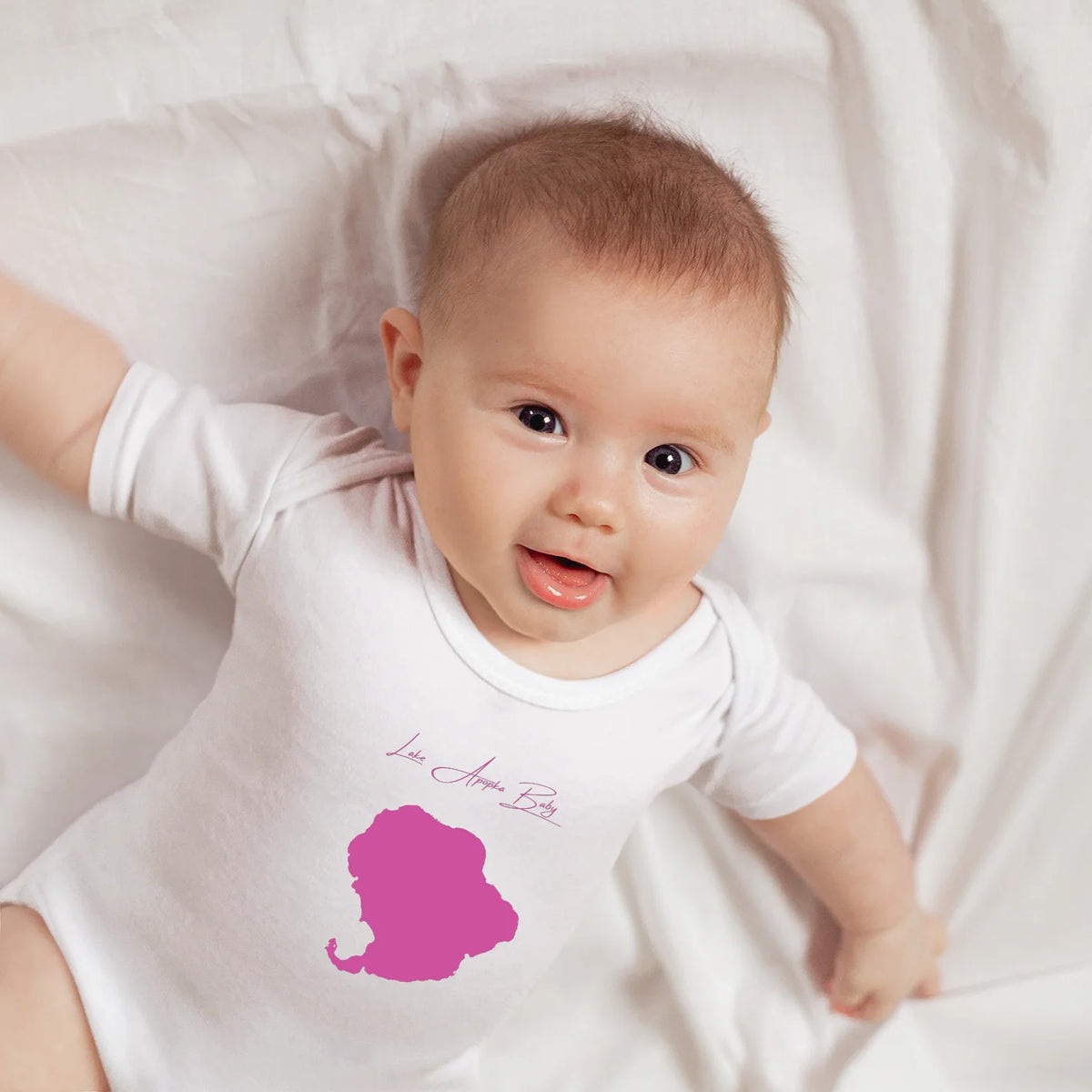 lifestyle image of Lake Apopka Florida Onesie
