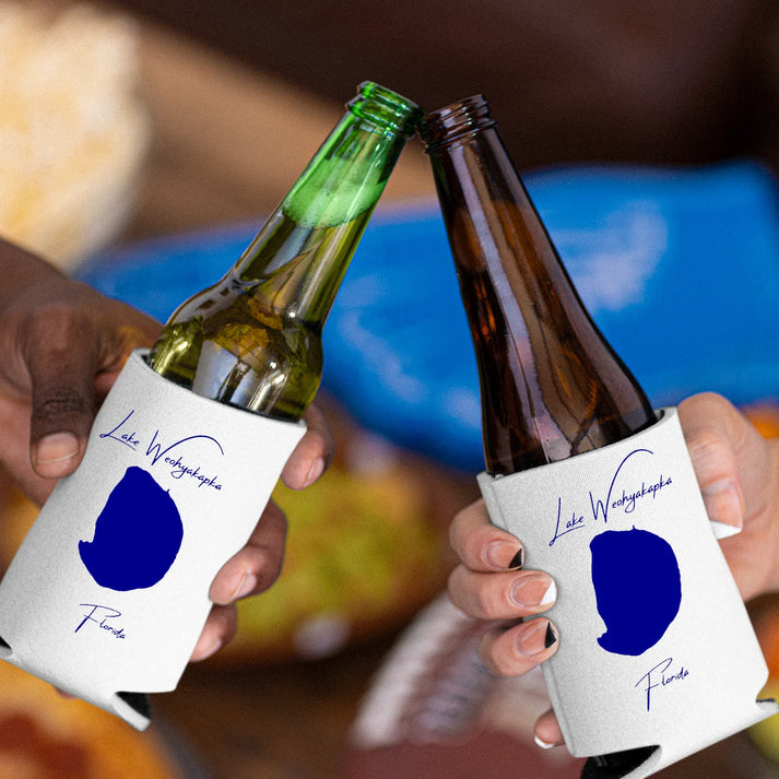 lifestyle image of Lake Weohyakapka Florida Can Koozie