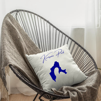 lifestyle image of Ka'elepulu Pond Hawaii Pillow