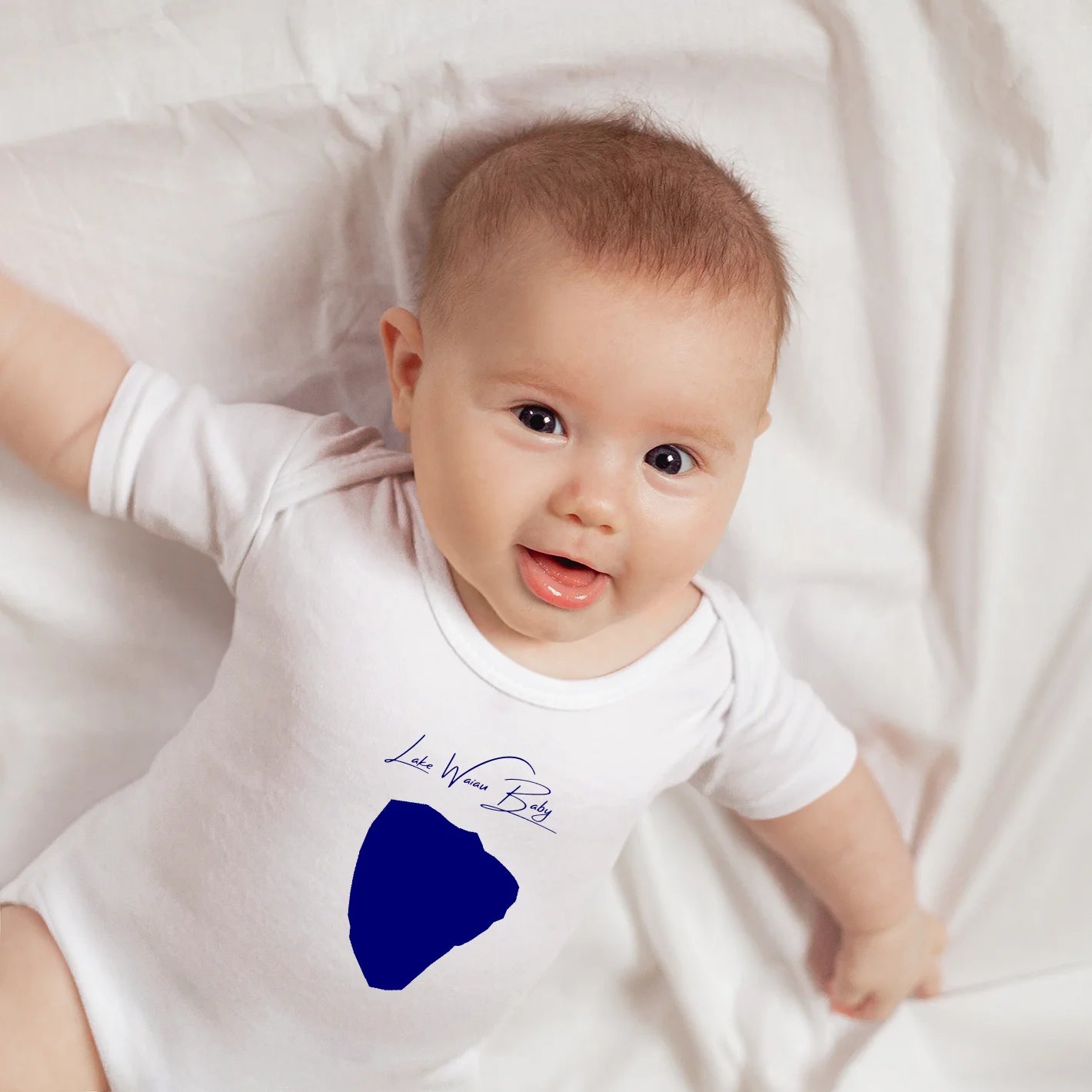 lifestyle image of Lake Waiau Hawaii Onesie