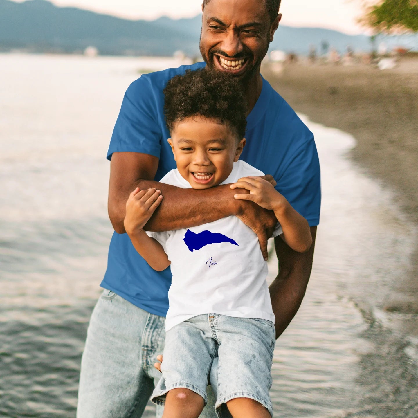 lifestyle image of Grassy Lake Reservoir Idaho Toddler T-shirt
