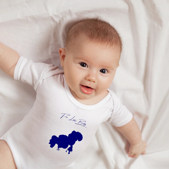 lifestyle image of Fox Lake Illinois Onesie
