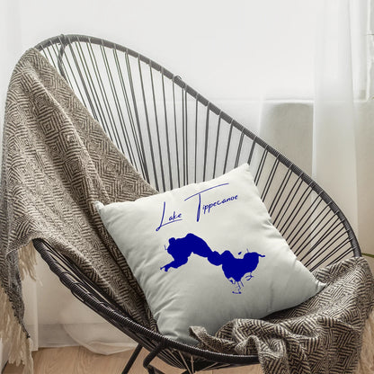 lifestyle image of Lake Tippecanoe Indiana Pillow