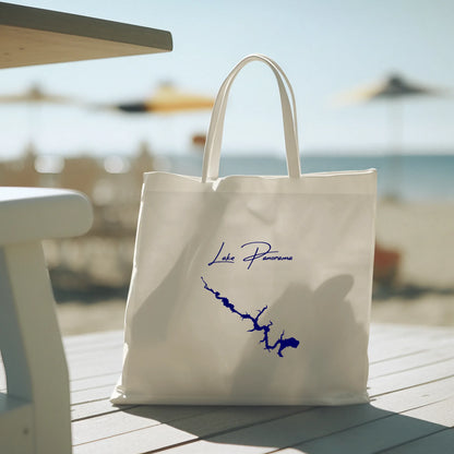lifestyle image of Lake Panorama Iowa Tote Bag