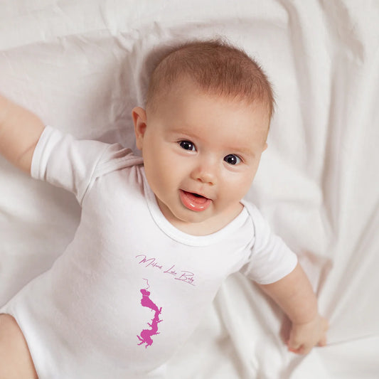lifestyle image of Milford Lake Kansas Onesie