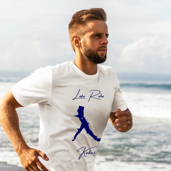 lifestyle image of Lake Reba Kentucky T-shirt