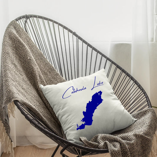 lifestyle image of Catahoula Lake Louisiana Pillow
