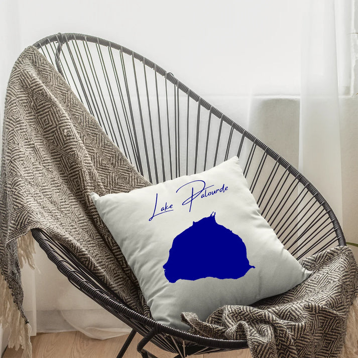 lifestyle image of Lake Palourde Louisiana Pillow