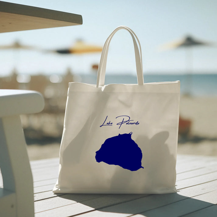 lifestyle image of Lake Palourde Louisiana Tote Bag