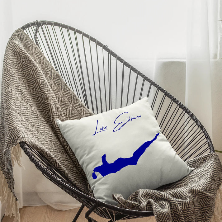 lifestyle image of Lake Elkhorn Maryland Pillow